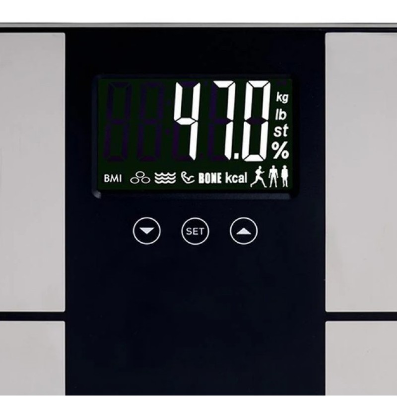 Ваги для підлоги електронні аналітичні Adler AD 8165, до 225 кг, з LED-дисплеєм