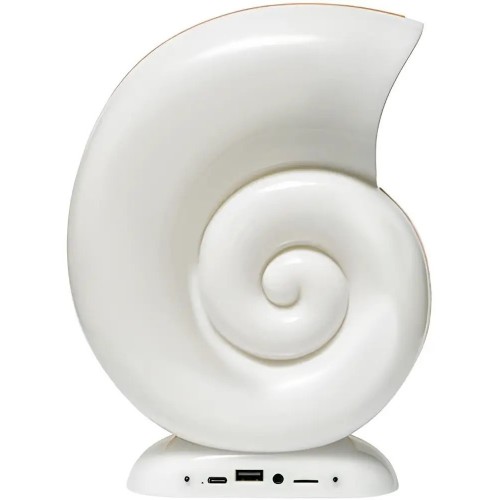 Настільна лампа RIAS L-39 mini RGB з Bluetooth колонкою та годинником White