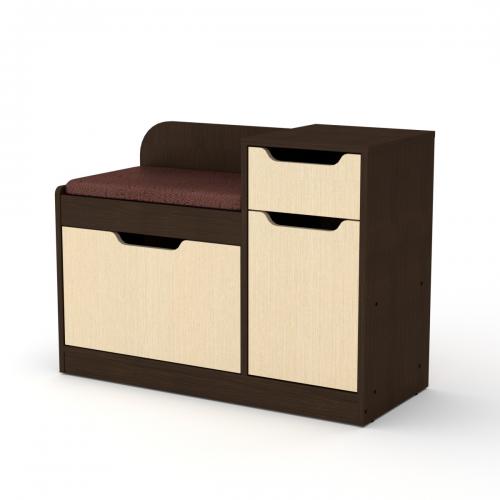 Тумба для взуття Компанит ТО 12 Венге Тумба для взуття Компанит ТО 12 Венге