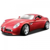 Модель машинки Alfa 8C Competizione 2007 Red 1:32 Bburago OL32864 Модель машинки Alfa 8C Competizione 2007 Red 1:32 Bburago OL32864