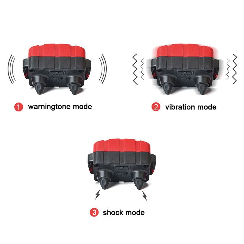 Електронашийник для собак дресирувальний Pet DTC-500 водонепроникний, дальність до 500 метрів, червоний