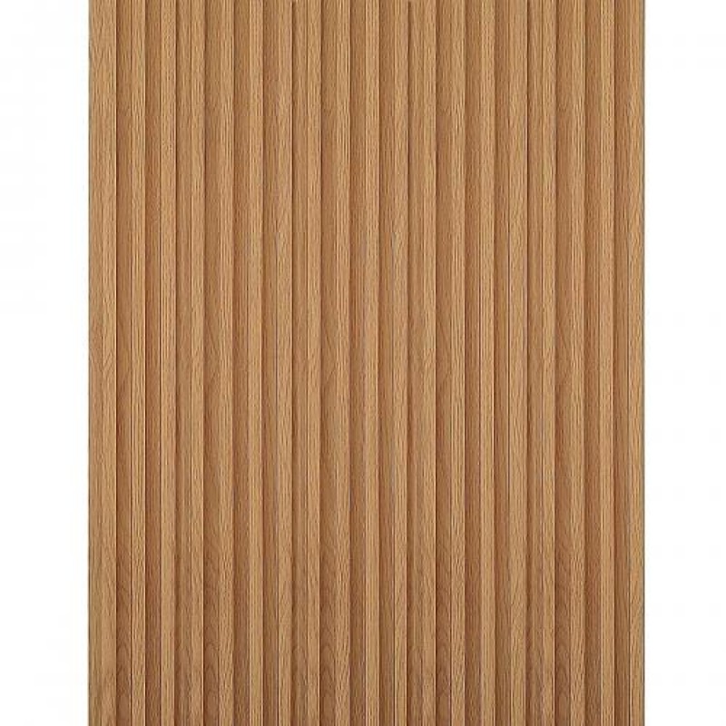 Декоративна стінова рейка Sticker Wall 160*23*3000мм (D) SW-00001526 Світло-коричнева