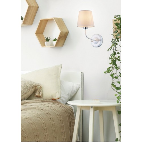 Бра Candellux York 15x33 см Сірий (50401104) Бра Candellux York 15x33 см Сірий (50401104)