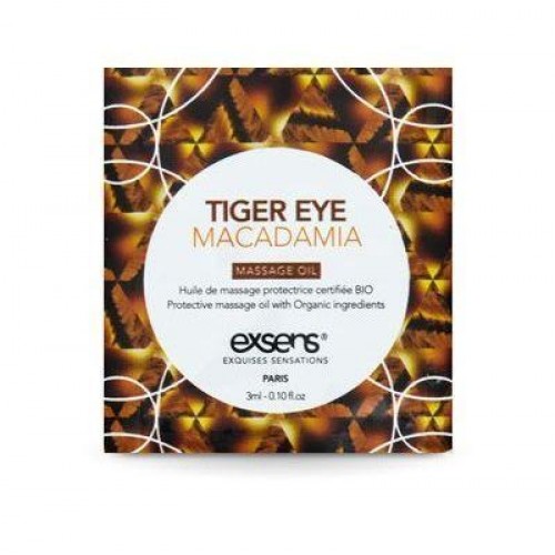 Пробник масажної олії EXSENS Tiger Eye Macadamia 3 мл (SO2385) в інтернет супермаркеті PbayMarket!