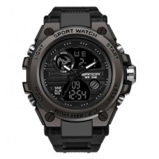 Годинник наручний чоловічий Sanda Tattoo Black