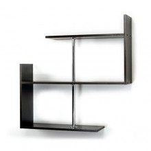 Полиця навісна Тиса Мебель П-6 Венге 846x220x832 мм