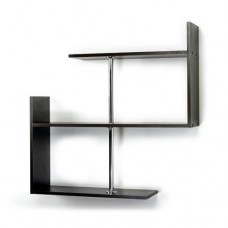 Полиця навісна Тиса Мебель П-6 Венге 846x220x832 мм