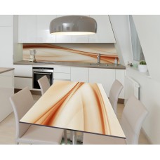 Наклейка 3Д вінілова на стіл Zatarga «Тютюновий шлейф» 600х1200 мм (Z184045st)