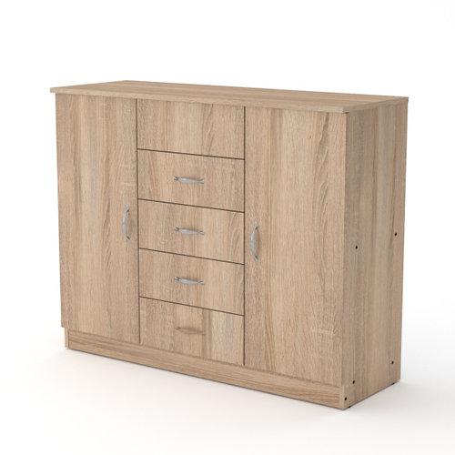 Комод для речей Компанит Дуб сонома 5 2