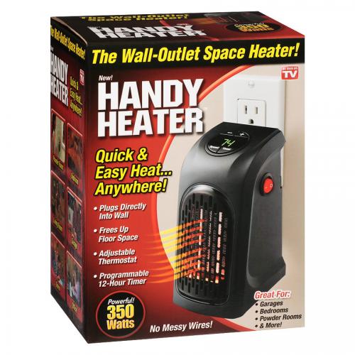 Портативний міні електрообігрівач Rovus Handy Heater 400W в інтернет супермаркеті PbayMarket!