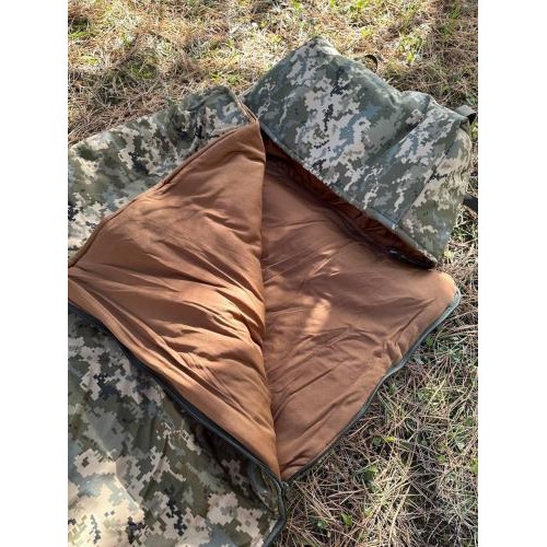 Спальний мішок No Brand Tulumu 180х95 см Піксель (2053924310) Спальний мішок No Brand Tulumu 180х95 см Піксель (2053924310)