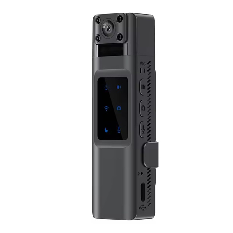 Wifi камера портативна - відеореєстратор із поворотним об'єктивом Nectronix L13, HD 1080P, диктофон