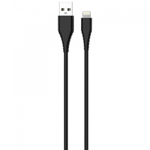 Кабель ColorWay USB-Lightning (PVC), 2.4А, 1м, Black (CW-CBUL024-BK) в інтернет супермаркеті PbayMarket!