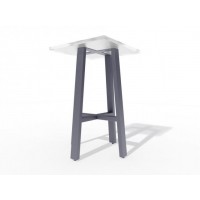 Стійка для столу в стилі Loft NS-2008 740x400x400 мм Серый Стійка для столу в стилі Loft NS-2008 740x400x400 мм Серый