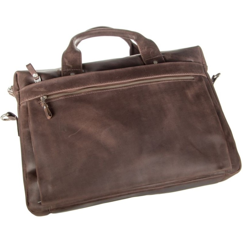 Сумка для ноутбука SHVIGEL 11026 Коричнева, Коричневий