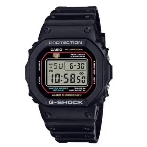 Наручний годинник Casio G-SHOCK DW-5600RL-1ER Чорний Наручний годинник Casio G-SHOCK DW-5600RL-1ER Чорний