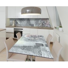 Наклейка вінілова 3Д на стіл Zatarga «Подорож архітектора» 650х1200 мм (Z184178/1st)