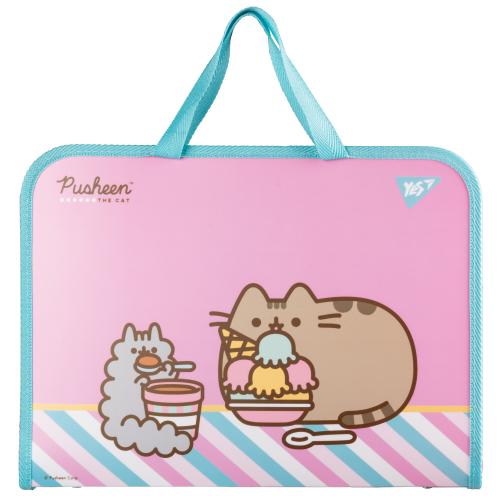 Папка-портфель YES FC на блискавці з тканинними ручками Pusheen. Stormy (492238) в інтернет супермаркеті PbayMarket! Папка-портфель YES FC на блискавці з тканинними ручками Pusheen. Stormy (492238) в інтернет супермаркеті PbayMarket!
