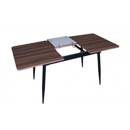 Стіл Max's furniture Денвер 75х120/160х75 см Вишня + Чорний Стіл Max's furniture Денвер 75х120/160х75 см Вишня + Чорний