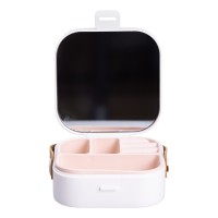 Міні-скринька для прикрас YIWU Mini Box 9x9x3.8 см Білий (HP-5-27W)