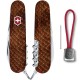 Складаний ніж Victorinox Spartan Design Шкіра кобри 9.1 см Коричневий (1.3603_R2210pk)