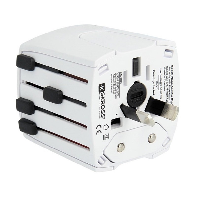 Адаптер Lifeventure European Travel Adaptor USB (1012-77132)