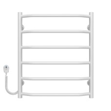 Рушникосушарка електрична Трапеція П6 500х600 Deffi Білий EF16 (C.TR.60.50.6.E.W.L.5)