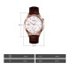 Чоловічий кварцовий годинник Skmei 1581 Prestige коричневий