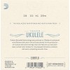 Струни для укулеле D'Addario EJ65TLG Clear Nylon Tenor Ukulele Strings 28/29