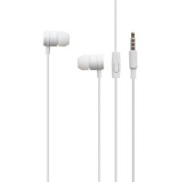 Проводные наушники вакумные с микрофоном Borofone 3.5 mm BM31 1.2 m White Проводные наушники вакумные с микрофоном Borofone 3.5 mm BM31 1.2 m White