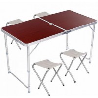 Набір меблів для пікніка DT4251 Вrown (300424BR) Набір меблів для пікніка DT4251 Вrown (300424BR)