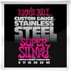 Струни для електрогітари Ernie Ball 2248 Super Slinky Stainless Steel 9/42
