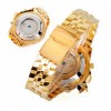 Наручний годинник чоловічий Jaragar Exclusive Gold (408)
