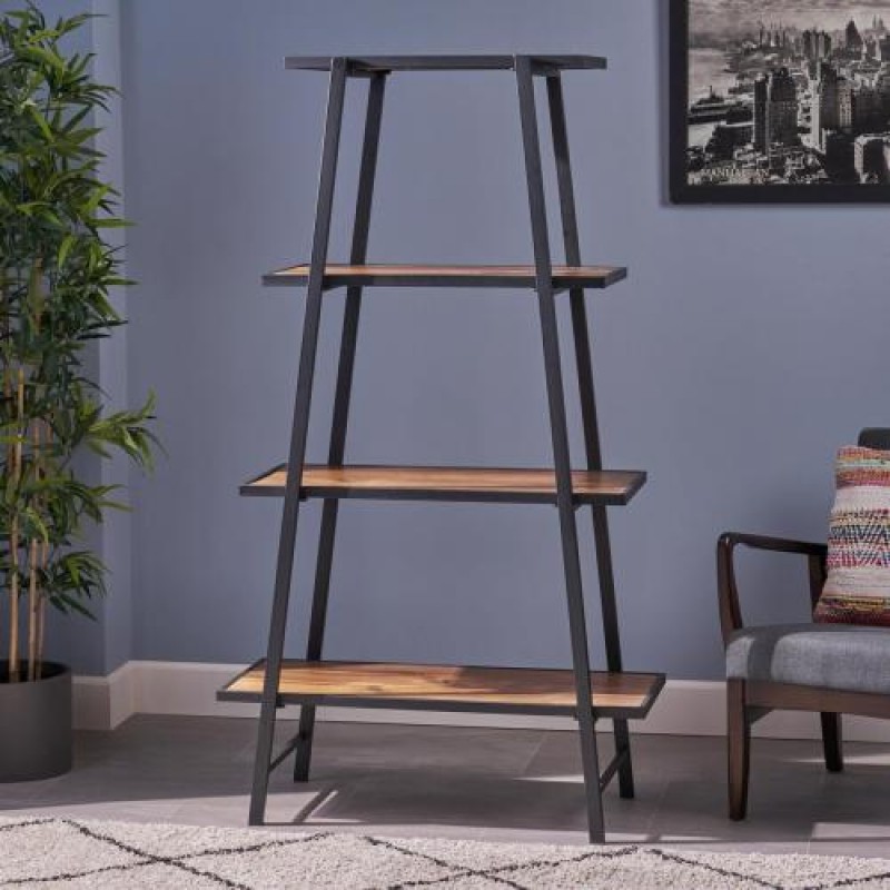 Стелаж для зберігання в стилі Loft NS-1686 1630x900x400 мм Черный