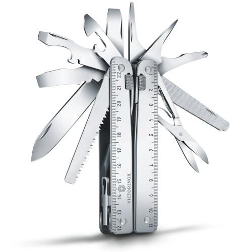 Мультитул Victorinox Swisstool X 115 мм 26 функцій Сріблястий (3.0327.N) Мультитул Victorinox Swisstool X 115 мм 26 функцій Сріблястий (3.0327.N)
