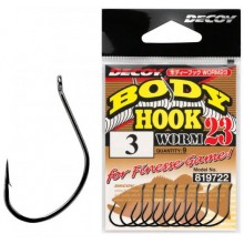Гачок Decoy Worm23 Body Hook #04 9 шт/уп (1013-1562.04.69)