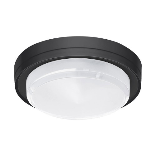 Світильник світлодіодний накладний Maxus MBH 15W 3CCT IP65 BL Circle Чорний (1793)