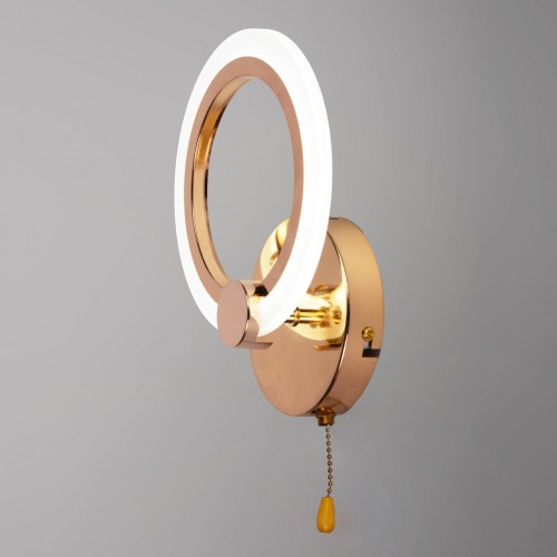 Світильник світлодіодний настінний LED бра Sunlight 5333/1W Gold Світильник світлодіодний настінний LED бра Sunlight 5333/1W Gold