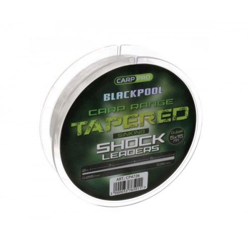 Конусний монолідер Carp Pro Blackpool Carp Tapered Leaders 0.255-0.56мм CP4726 в інтернет супермаркеті PbayMarket!