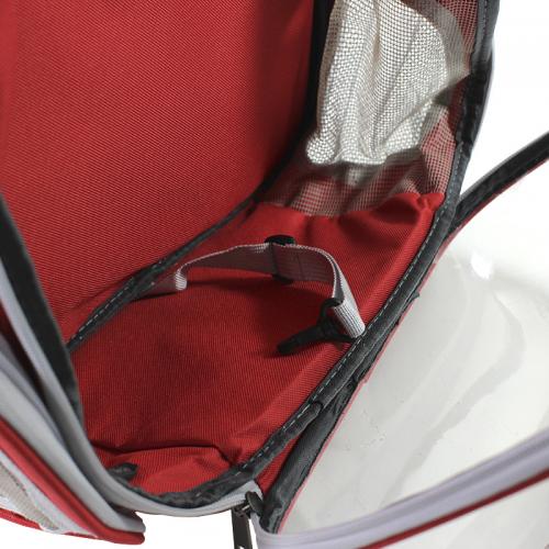 Рюкзак-перенесення Taotaopets 253304 Panoramic Red 35х25х42cm з ілюмінатором Рюкзак-перенесення Taotaopets 253304 Panoramic Red 35х25х42cm з ілюмінатором