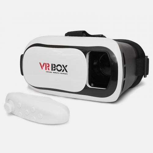 Окуляри віртуальної реальності VR BOX 2.0 з пультом (8-BOX)