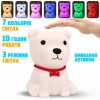 Дитячий нічник Dream Lites Puppy 7 кольорів світіння Білий SPR 148