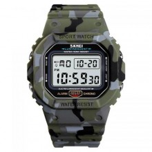 Годинник наручний Skmei 1471 Camouflage Green 1471CMGN (17141-hbr)