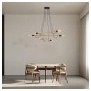 Люстра TK Lighting Helix Коричневий Чорний (TK4953)