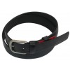 Шкіряний ремінь Skipper 110-130 x 3.3 см Чорний (1028-33)