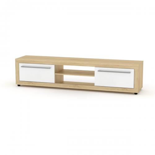 Тумба ТВ МГ-1 Компанит дуб сонома + білий Тумба ТВ МГ-1 Компанит дуб сонома + білий