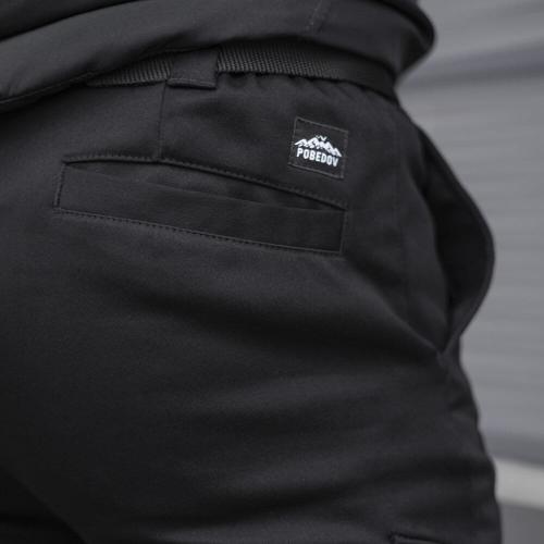 Штани зимові тактичні Pobedov trousers Tactical 2XL Чорний Штани зимові тактичні Pobedov trousers Tactical 2XL Чорний