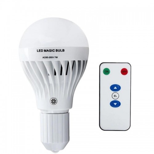 Лампа аварійного освітлення з акумулятором і пультом Nectronix EL-701 Е27 Холодне світло (100927) в інтернет супермаркеті PbayMarket!
