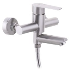 Змішувач для ванни із нерж. сталі SUS304 ZERIX JAX-009 (EURO) (ZX3148)