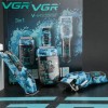 Набір для стрижки VGR V-645 3в1 LED Чорно-блакитний (2390000032)